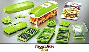 дайсер: БЕСПЛАТНАЯ ДОСТАВКА! ОВОЩЕРЕЗКА НАБОР! Кухонный помощник - Nicer — 6