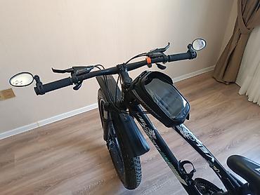İdman velosipedləri: Fatbike tipli dağ velosipedi - Çərçivə: polad/alüminium qara - — 5