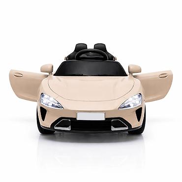 trake za bebe devojcice: Automobil za decu na akumulator Sport Plus Bež (12V) – SM-25106B-290 — 1