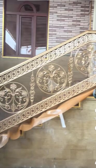 Barmaqlıqlar: 👉 Məhəccər 1-metr 50 azn başlayır Dəmir barmaqlıqlar, pilləkənlər — 6