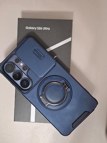 note 3: Samsung Galaxy S26 Ultra, Новый, 512 ГБ, цвет - Голубой, 2 SIM — 1