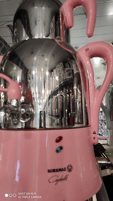 korkmaz samovar: Samovar Elektrik samovar Korkmaz Türkiyə istehsali 50 bardak çay — 3