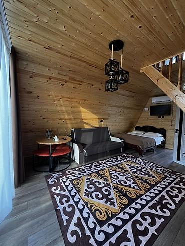 посуточно: Сдаются уютные A-frame домики с панорамным остеклением и современной — 3