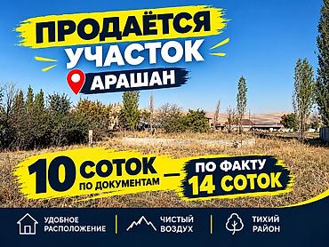цены в бишкеке: 14 соток, Для строительства, Красная книга — 1