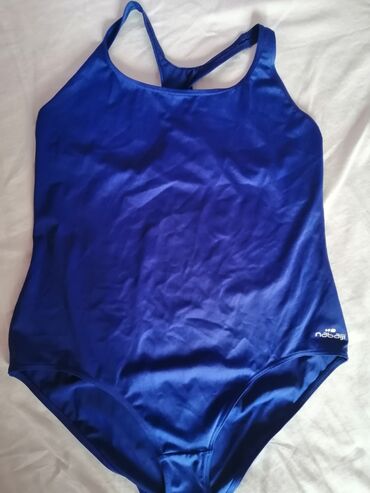 kupaći kostimi za punije 2022: XL (EU 42), Single-colored, color - Blue