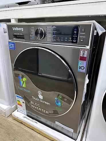 Стиральная машина Velberg VWM-FI 1405, загрузка 10 кг - Инверторный