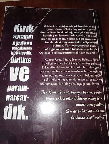 Bədii ədəbiyyat: Məhsul: Kitab – “Enkaz Altındakiler” Müəllif: Beyza Alkoç Nəşriyyat — 2