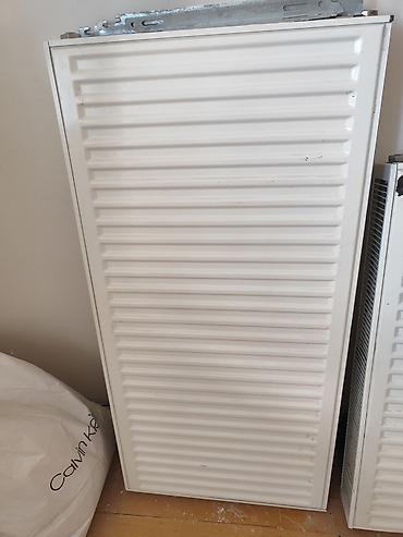 radiator termostat: Məhsul: Panel radiatorlar (3 ədəd) - Material: Polad, ağ rəngli panel — 3