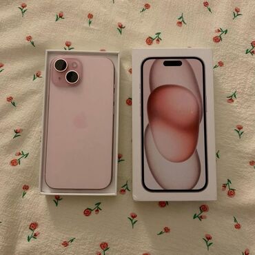 айфон 8 запчасть: IPhone 15 Plus, Б/у, 128 ГБ, Розовый, Зарядное устройство, Защитное стекло, Чехол, 100 %