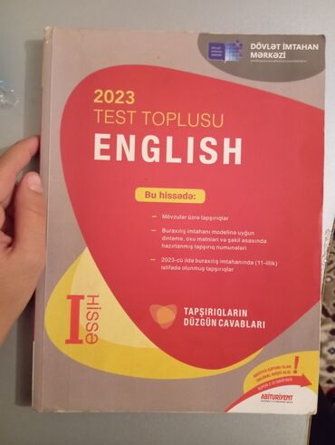 dim tarix test toplusu cavablari: İngilis dili Testlər 9-cu sinif, 1-ci hissə, 2023 il