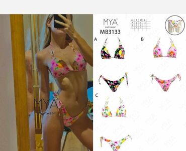 Kupaći kostimi: M (EU 38), Koža, Leopard, krokodil, zebra, bоја - Šareno — 16