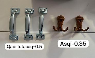 qapi ruckalari: Müxtəlif məişət və təsərrüfat üçün aksesuarlar təqdim olunur: • — 7