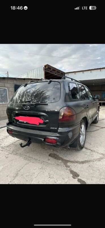 купить авто в кредит без первоначального взноса: Hyundai Santa Fe: 2002 г., 2.7 л, Автоматические, Газ, Внедорожник