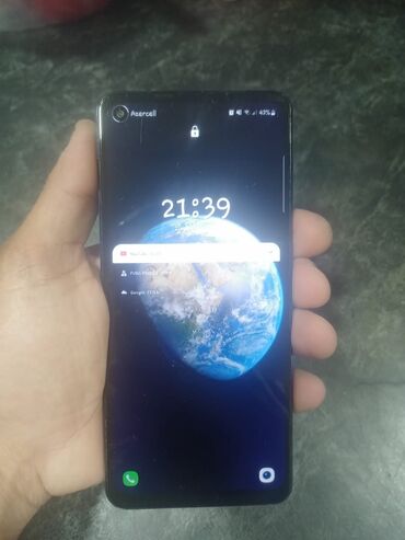 baki telefon satisi: Samsung Galaxy A21S, 32 GB, rəng - Göy, İki sim kartlı, Face ID, Zəmanət