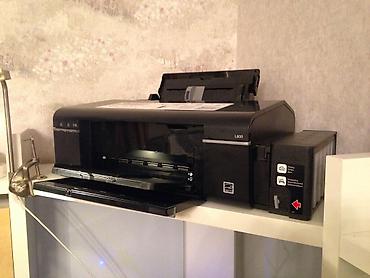 micro cd: Новый Фотопринтер Epson L800 с интегрированной СНПЧ пробег 230 листов — 1