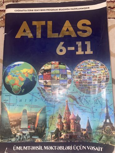 Atlaslar: Heçbir cırığı, yazılmış yeri yoxdur səliqəlidir