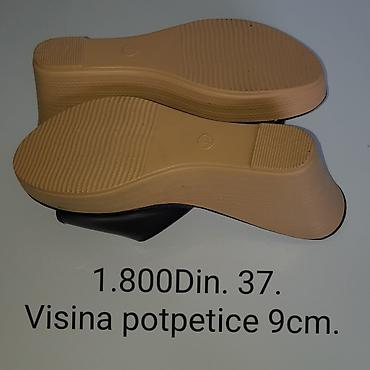 seastar papuce: Ženske papuče na punu petu Hồng Anh - Veličina: 37 - Visina — 6