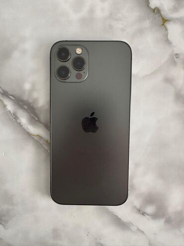 полуавтомат б у: IPhone 12 Pro, Б/у, 256 ГБ, Graphite, Чехол, 90 %