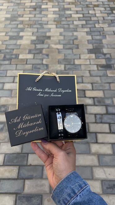 Saat dəstləri: Klassik Saat dəsti, rəng - Qara — 5