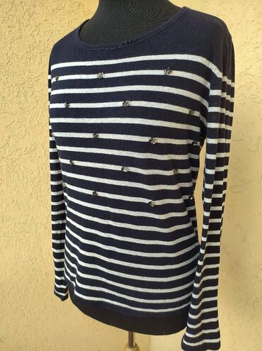 lacoste bele patike zenske: XL (EU 42), Cotton, Casual cut, Stripes