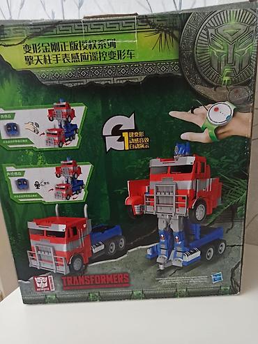 barmaq oyuncaq: Transformers – Optimus Prime çevrilən yük maşını oyuncağı - Model — 3
