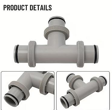intex: T-adapter (T-spoj) 38 mm (1.5") za Intex i Bestway bazene ✅ Novo — 5