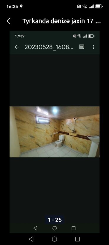 Ofis dəst mebeli: Tyrkanda dənizə jaxin ev satilir bir adamin 4 - evidir 17 - sotun — 4