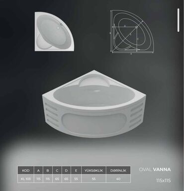 Duş poddonları: Duş kabinələr ara bölmələr hamam mebeləri Moydadırlar dolablar led — 21