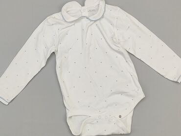 biała letnia sukienka z haftem: Bodysuits, Next, 2-3 years, 92-98 cm, condition - Very good