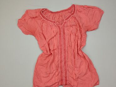 różowe bluzki eleganckie: Bluzka Damska, L, stan - Bardzo dobry