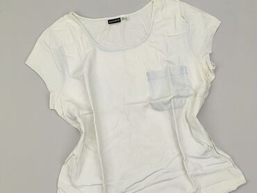 białe t shirty damskie mohito: T-shirt, Esmara, M, stan - Dobry
