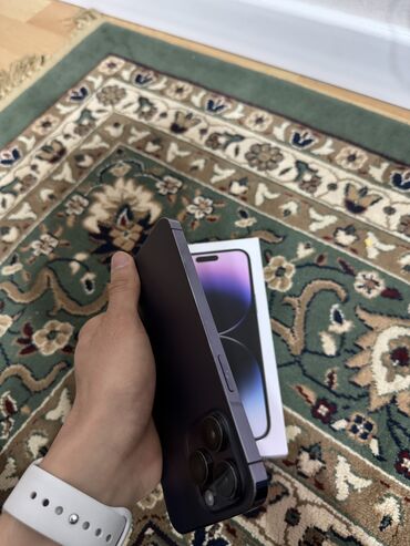 Apple iPhone: IPhone 14 Pro Max, 128 ГБ, Deep Purple, Чехол, 79 % — 5