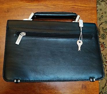 Барсетки: Барсетка, Материал: Комбинированный материал, Застежка на молнии, Множество карманов, Новый — 9