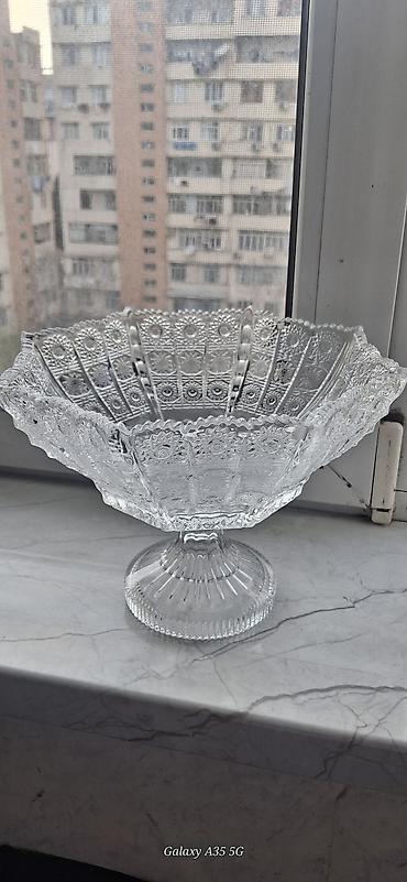 nar suyu: Şüşə meyvə qabları dəsti - Material: keyfiyyətli şüşə - 2 ədəd qab — 1