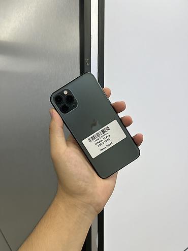 aple iphone 5: IPhone 11 Pro, Б/у, 256 ГБ, Зеленый, Защитное стекло, Чехол, В рассрочку, 100 % — 1