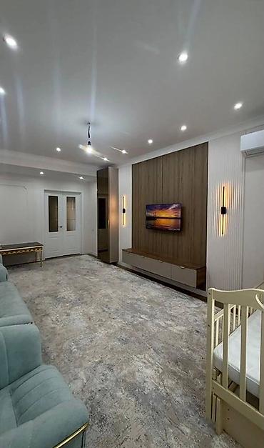 flat osh: 3 комнаты, 105 м², Асанбай мкр Элитка, 11 этаж, Дизайнерский ремонт — 9