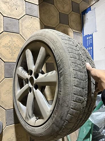 диски на crown: Литой колесный диск с шиной Continental Продаю диску с комплектом шин — 5