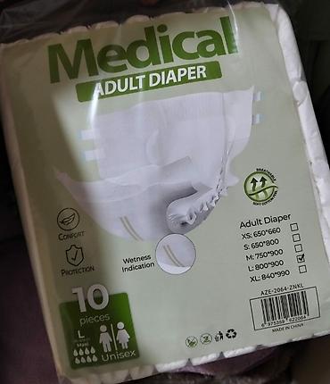 promedic pulse oximeter: Medical Adult Diaper – böyüklər üçün bir dəfəlik bez - Unisex model — 1