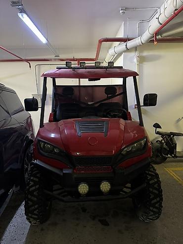 yan güzgülər s: Off-road UTV (yanbayan) – qırmızı rəng, 4x4 - Güclü off-road — 1