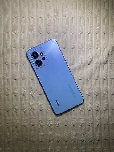 Техника жана электроника: Redmi, Redmi Note 12, Колдонулган, 128 ГБ, түсү - Көгүлтүр, 2 SIM — 1