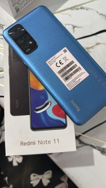 Redmi: Redmi, Redmi Note 11, 64 ГБ, цвет - Синий
