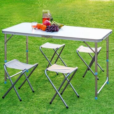 Bağ, çöl mebeli: Piknik stolu teze mallar Endirimde Piknik masasi Piknik masa Masa ve