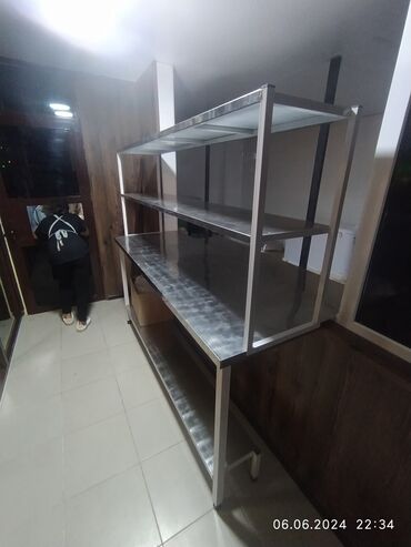 Другое оборудование для кафе, ресторанов: Мойки столы для мясного цеха стеллажи сушки для посуды материал  — 5