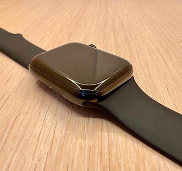 Акылдуу сааттар: Продаю Apple watch Stainless Steel series 5 44mm space black — 4
