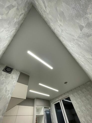 Натяжной потолок: Натяжной потолок Глянцевое, Матовое, 3D потолки Гарантия, Бесплатная консультация, Бесплатный замер — 3