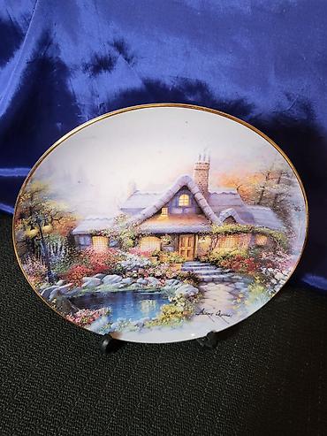Ostali kućni dekor: Deko tanjir iz 90ih.god.A.Orpinas engleska br.MB 2961. Dekorativni — 2