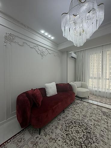 Продажа квартир: 3 комнаты, 87 м², Асанбай мкр Элитка, 6 этаж, Дизайнерский ремонт — 9