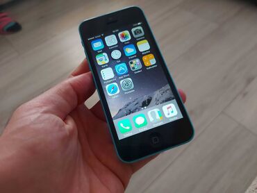 slušalice sa ušima: Apple iPhone iPhone 5c, < 16 GB, Light blue, Fingerprint
