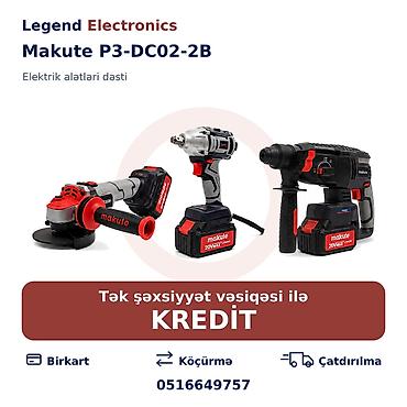 drelər: Elan başlığı: Elektrik alətlər dəsti Makute P3-DC02-2B Elektrik — 1