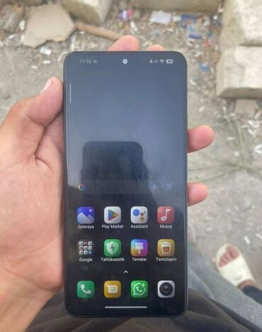запчасти для стиральных машин в баку: Redmi Note 11 Pro+, 256 GB, rəng - Qara, Zəmanət, Sensor, Barmaq izi